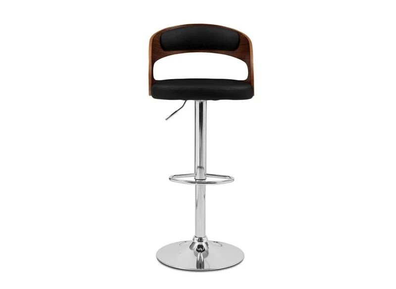 Tabouret de bar marron et noir KENT