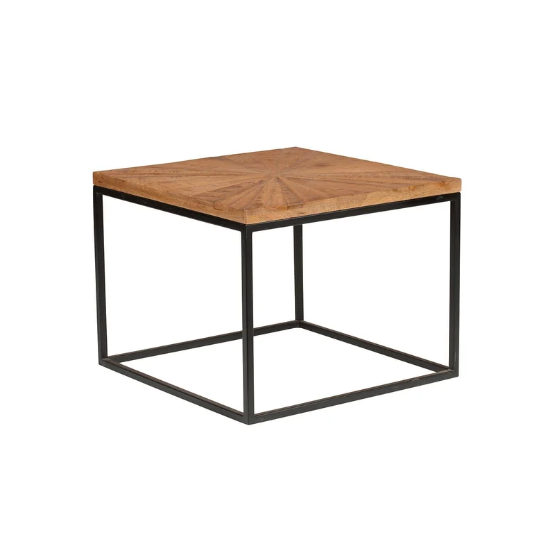 Tables basses rectangulaires set de 3 manguier | Solaris II