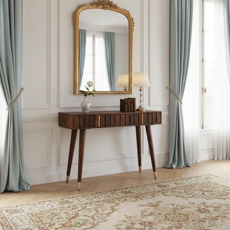 Console tendance 2 tiroirs | Manguier Ramon