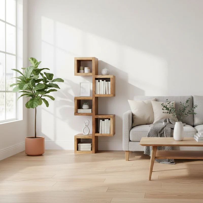 Étagère asymétrique | Acacia Greco III