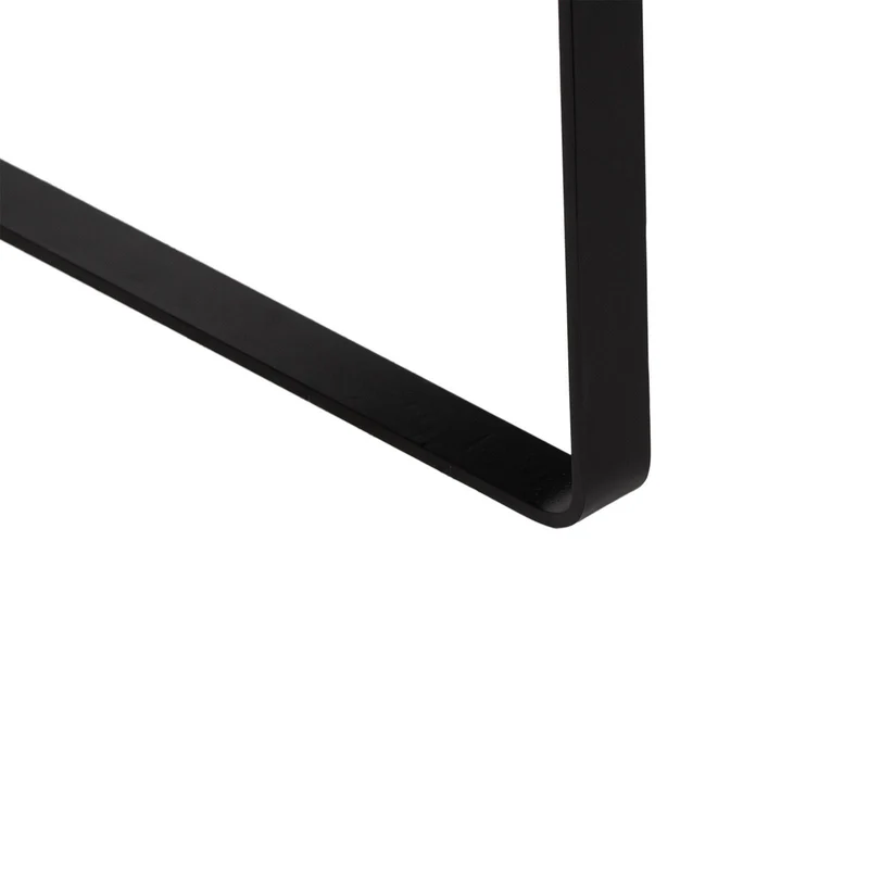 Damo pouf noir | Cuir