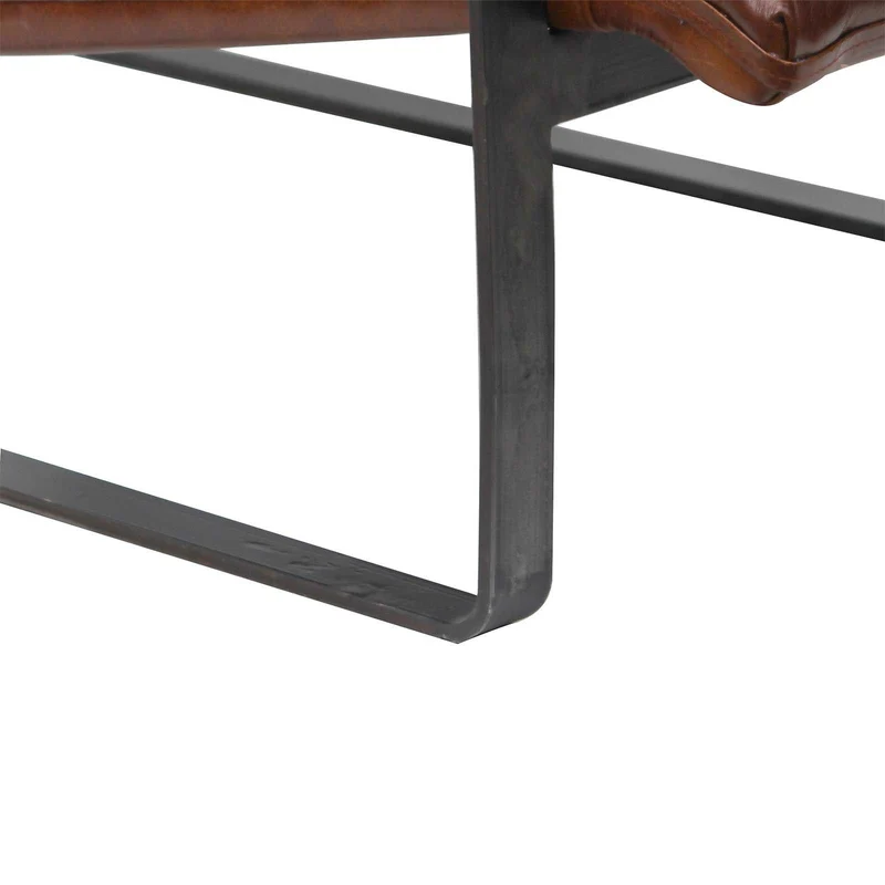 Damo Fauteuil Brun | Leather