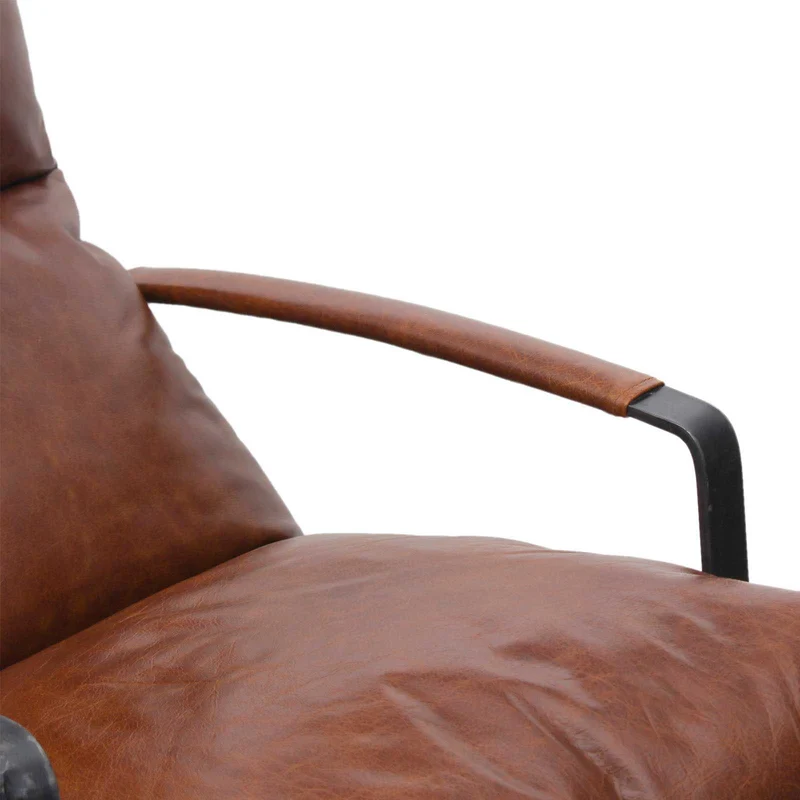 Damo Fauteuil Brun | Leather