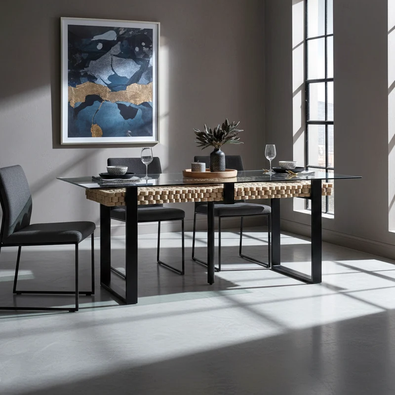 Table à manger 240 cm | Acacia Sirin