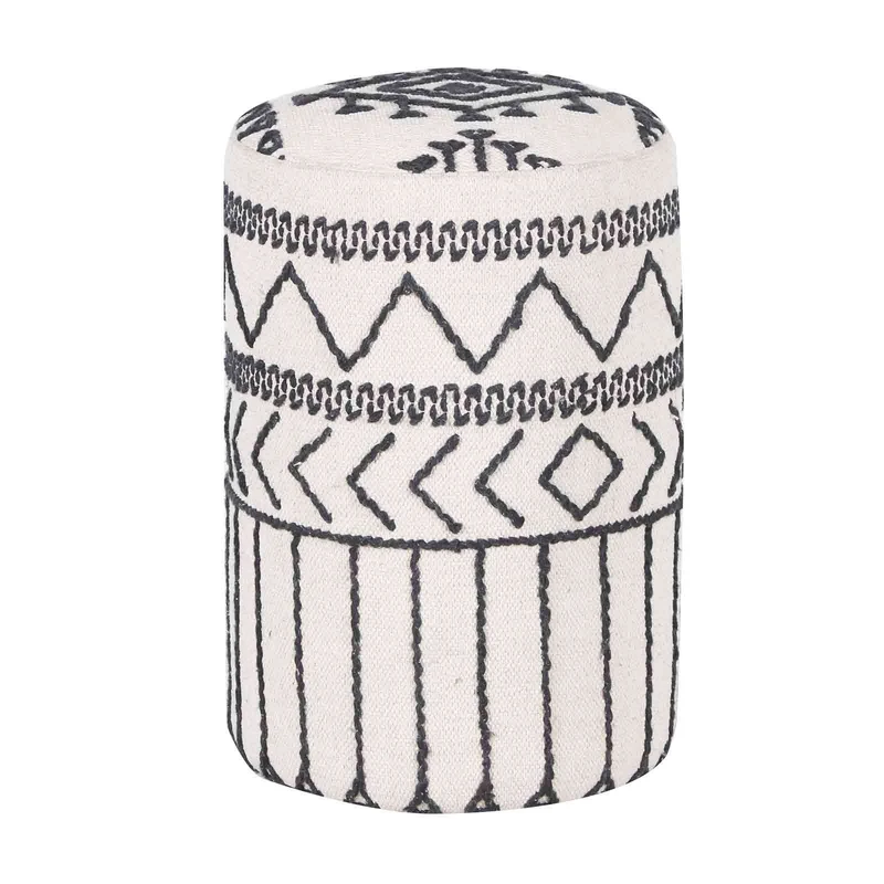 Pouf tribal 55 cm de haut