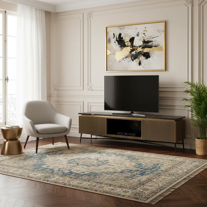 TV-Dressoir ferville 2-deuren (or)