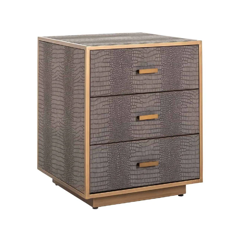 Ladenkast Classio 3-laden (brossé or)