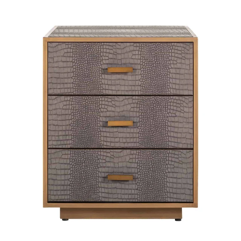 Ladenkast Classio 3-laden (brossé or)