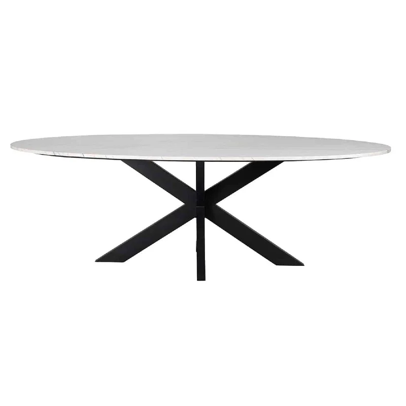 Table de repas Lexington ovaal 230 (blanc)