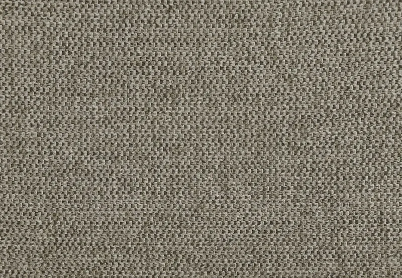 Fauteuil en tissu taupe BELLA