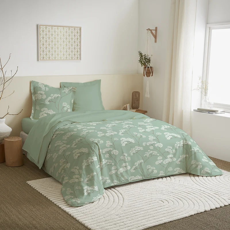 Parure de couette réversible pour lit 240 x 220 cm 13 modèles au choix