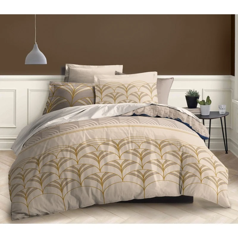 Parure de couette réversible pour lit 240 x 220 cm 13 modèles au choix