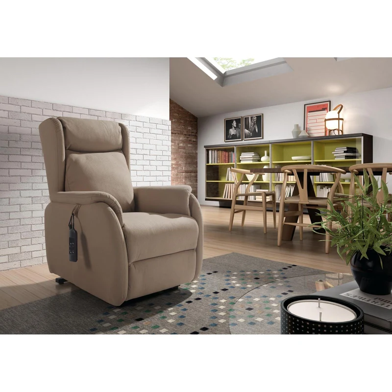 Fauteuil relax électrique Ronda Gris foncé
