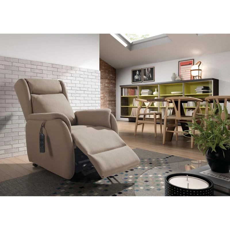 Fauteuil relax électrique Ronda Gris foncé