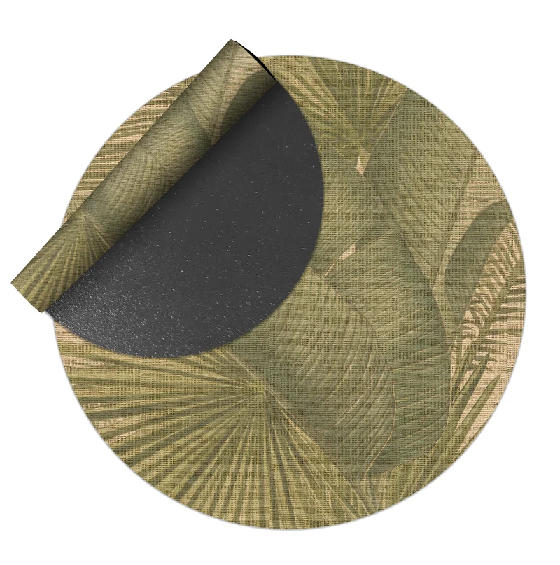 Tapis en vinyle pour intérieur / extérieur – Tropical