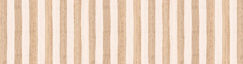 Tapis en vinyle pour intérieur / extérieur - Rayures jute