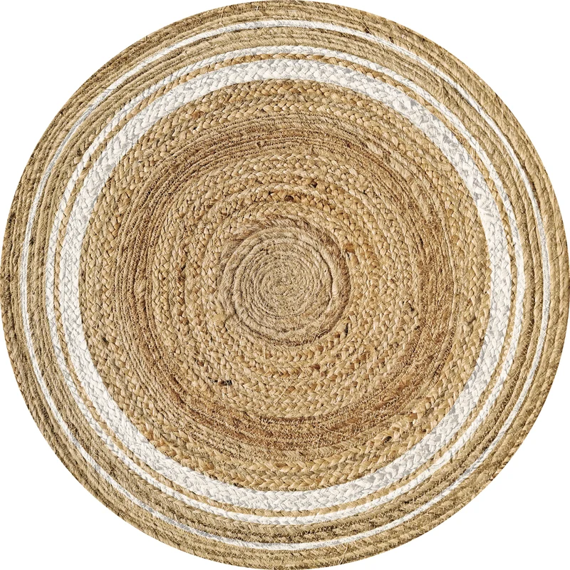 Tapis en vinyle pour intérieur / extérieur - Carthagène blanc
