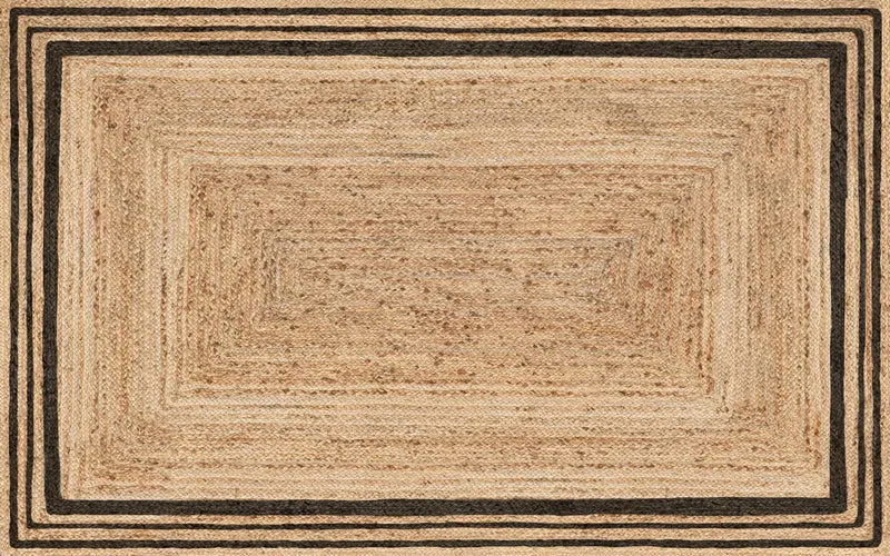 Tapis en vinyle pour intérieur / extérieur - Carthagène noir