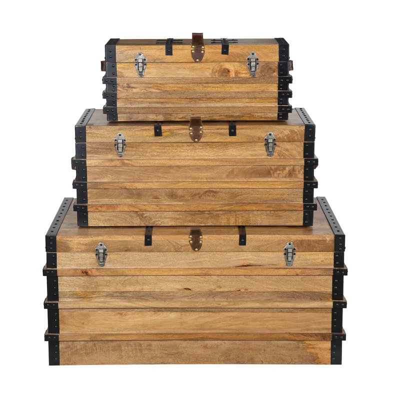 Set de 3 coffres | Manguier Lalit II