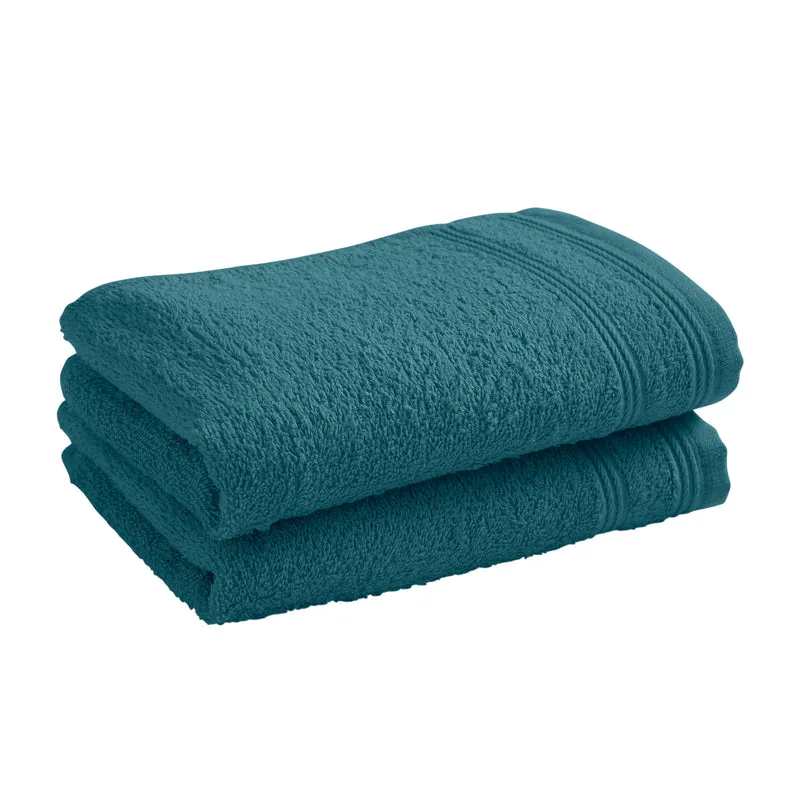 Lot de 2 serviettes invite eponge "Spa" 30 x 50 cm