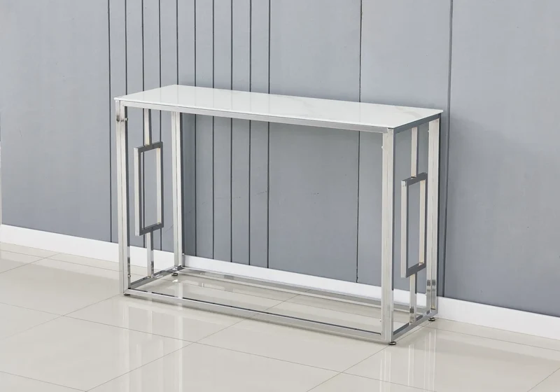Console marbre blanc - Glory