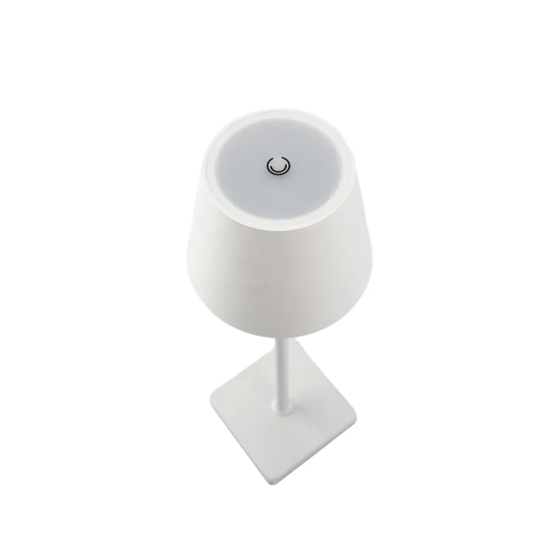Lampe de Table Nova Blanche - Rechargeable et avec Commande Tactile