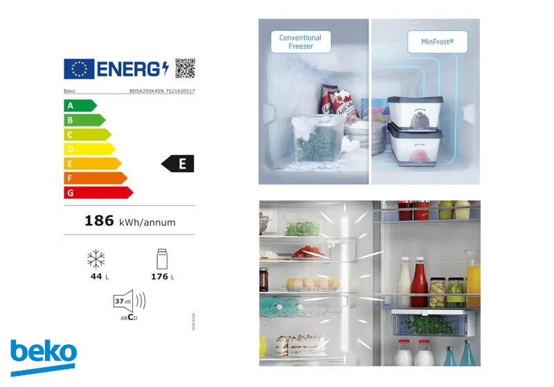 Cuisine Gris Chêne STAR 300 - Électroménager Inclus