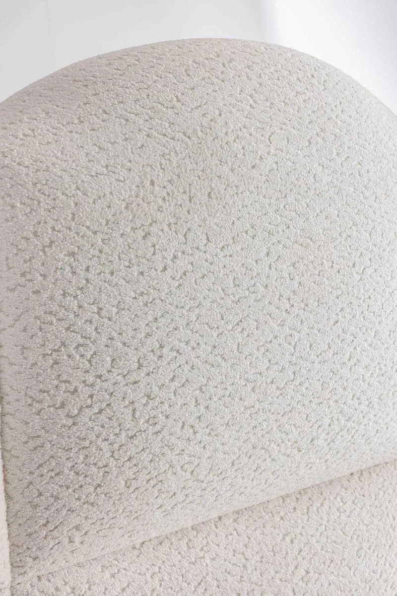 Lit coffre AURA blanc cassé
