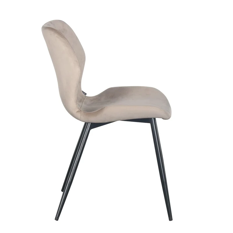 Chaise rembourrée, 43x53xH91cm-LILY