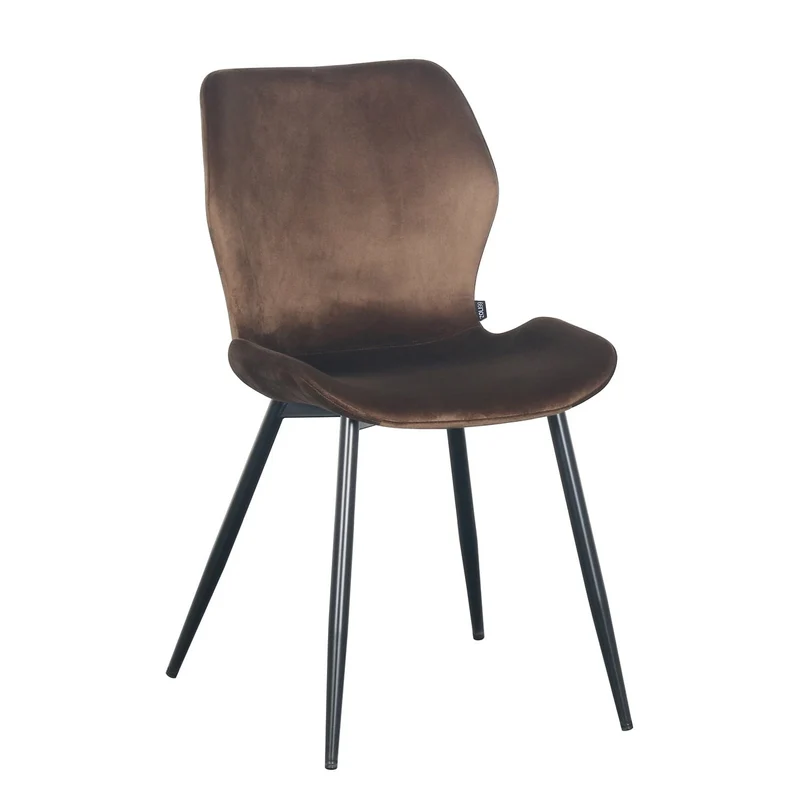 Chaise rembourrée, 43x53xH91cm-LILY