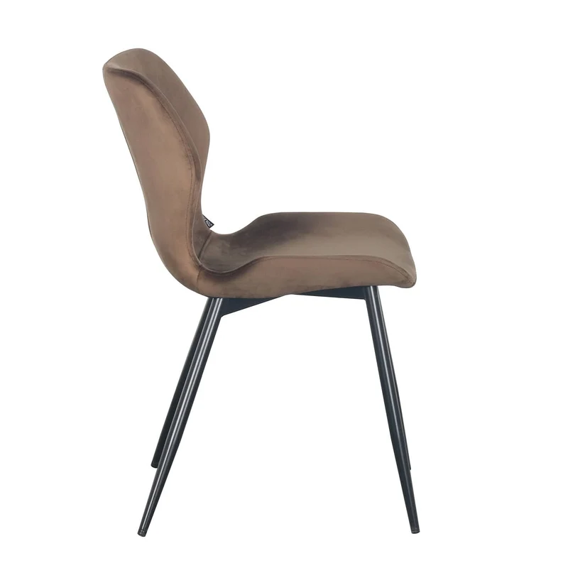 Chaise rembourrée, 43x53xH91cm-LILY