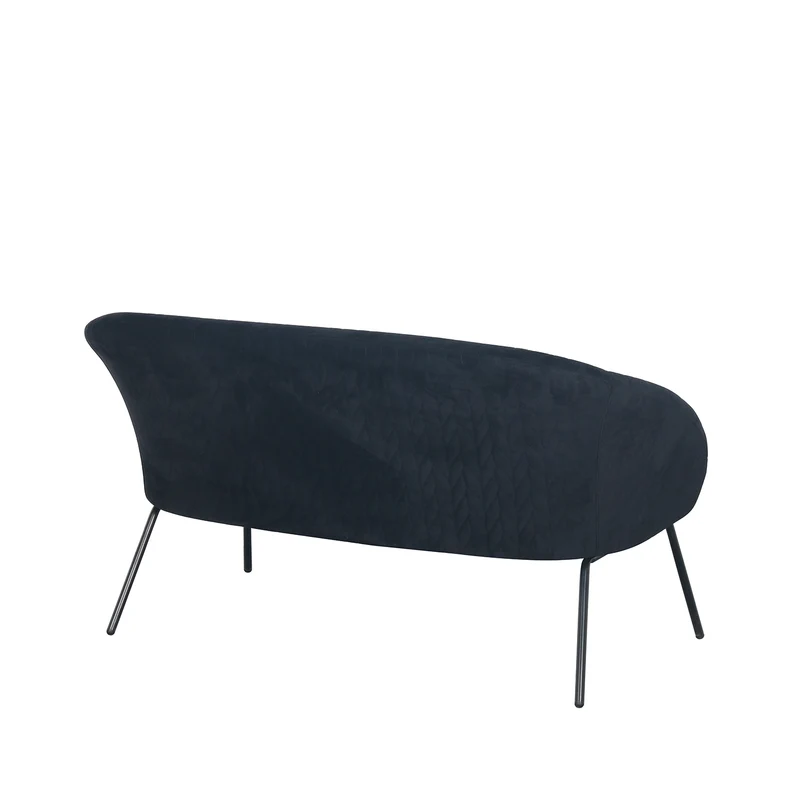 STOL Banquette 2 places en Velours anti tache