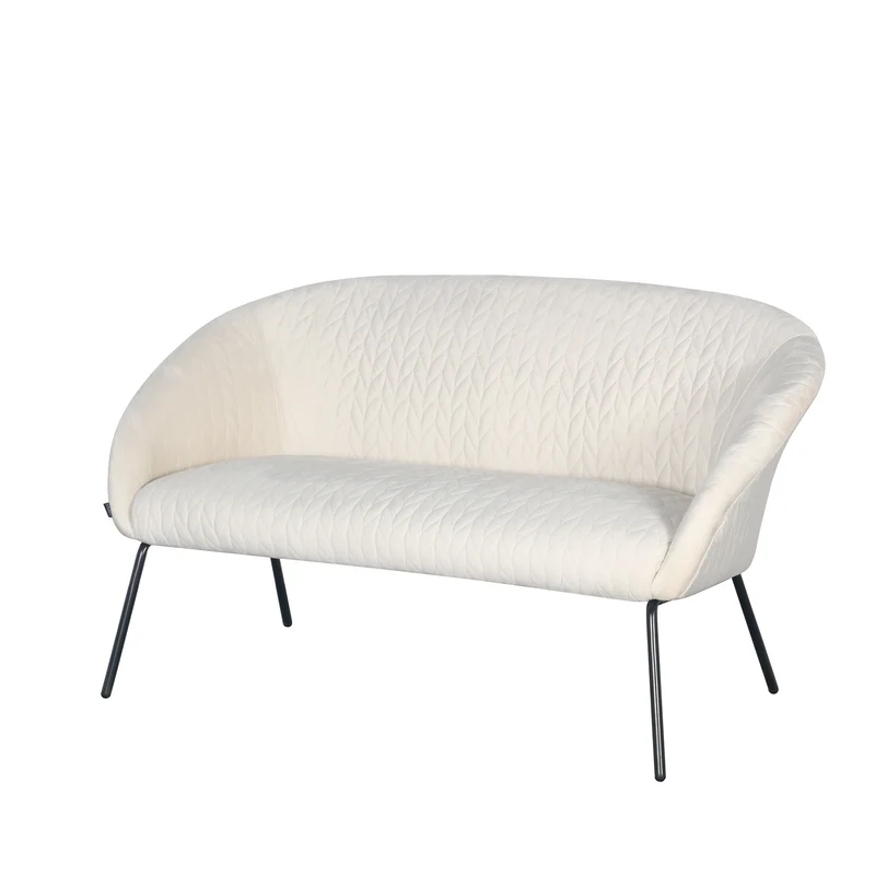 STOL Banquette 2 places en Velours anti tache