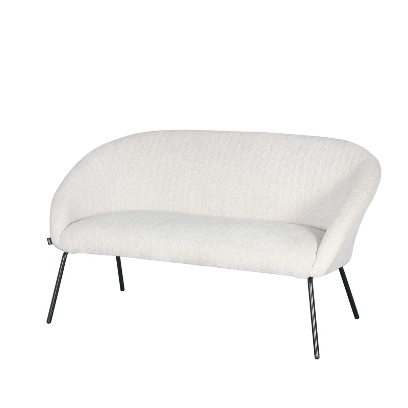 STOL Banquette 2 places en Velours anti tache