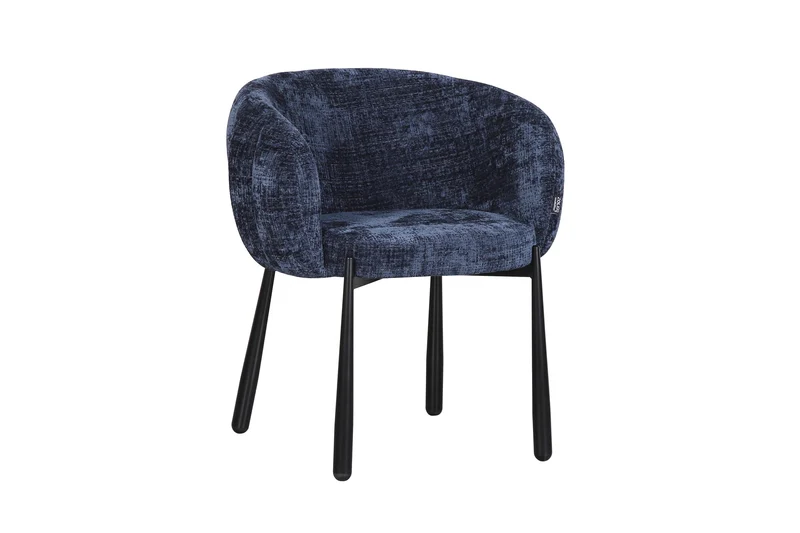 Chaise en tissu anti tache, 68x64xH79CM - LEAH