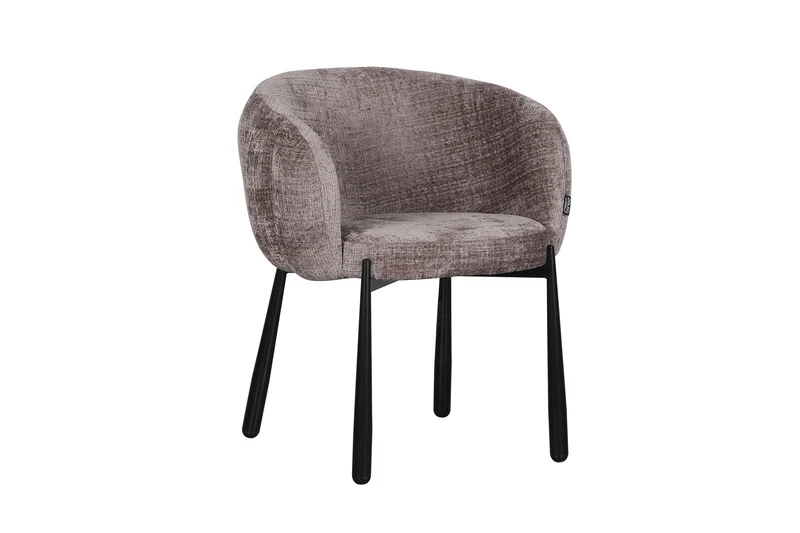 Chaise en tissu anti tache, 68x64xH79CM - LEAH