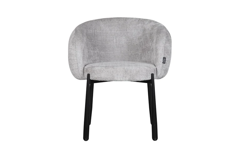 Chaise en tissu anti tache, 68x64xH79CM - LEAH