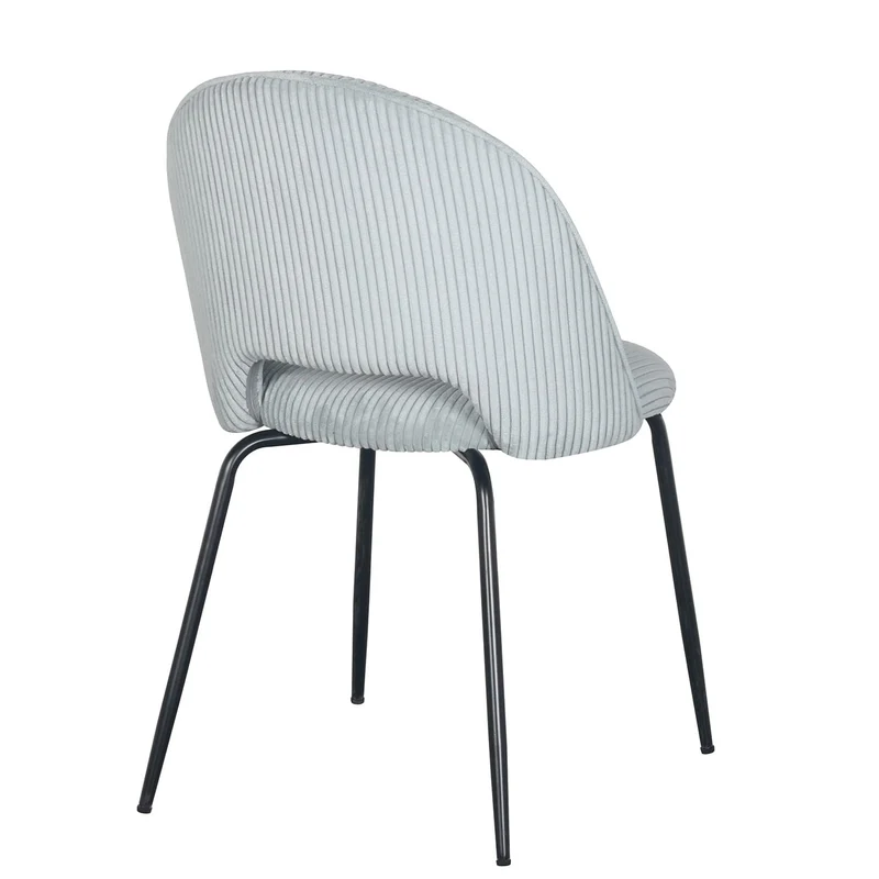 Chaise en velours côtelé, 45x56xH84CM -KATE