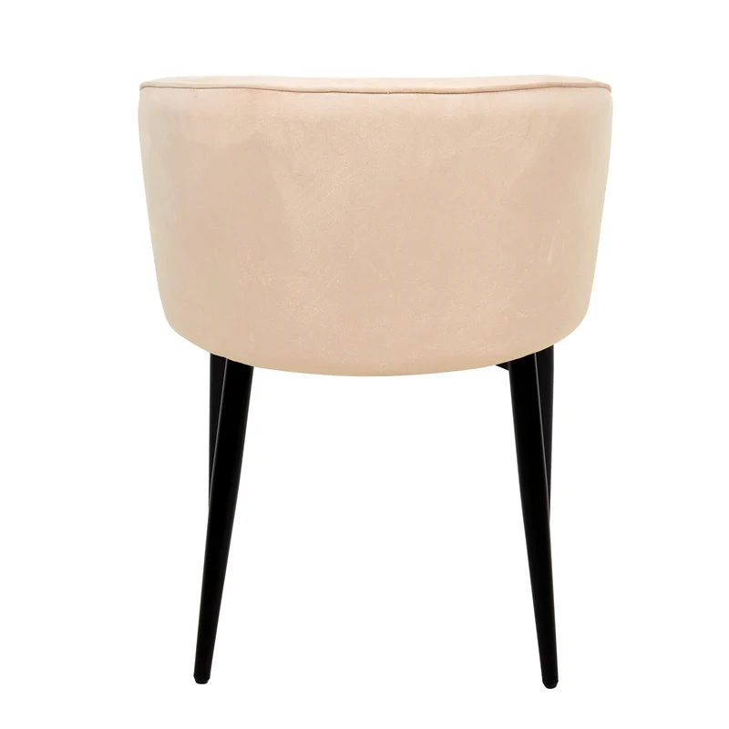Chaise en velours anti tâche - TREVOR