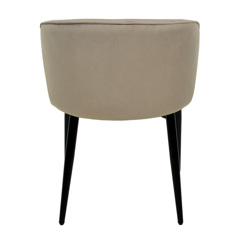 Chaise en velours anti tâche - TREVOR
