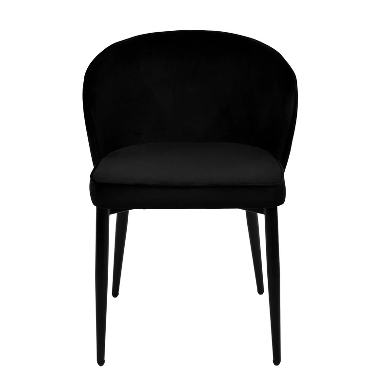 Chaise en velours anti tâche - TREVOR