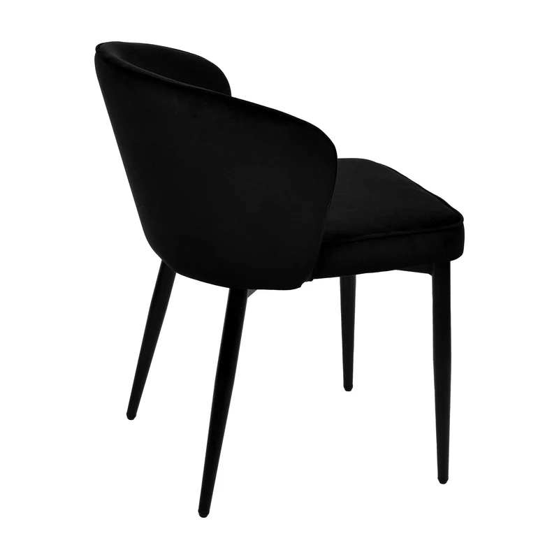 Chaise en velours anti tâche - TREVOR