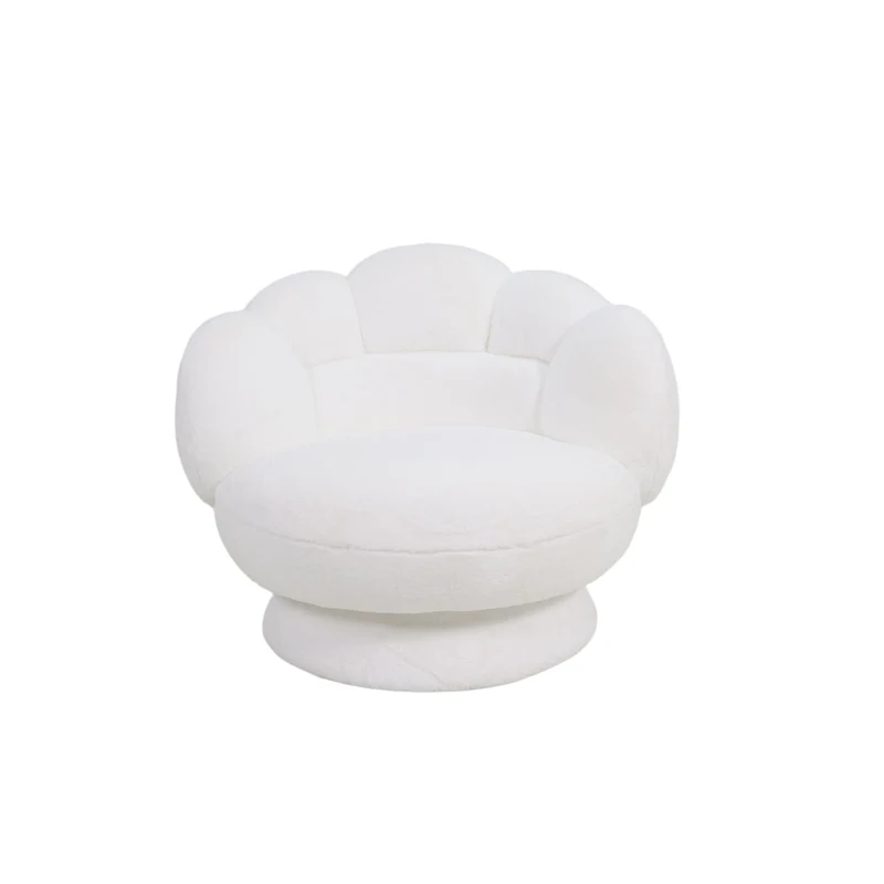 Fauteuil en tissu anti tache, 109x102xH81CM - KALINA