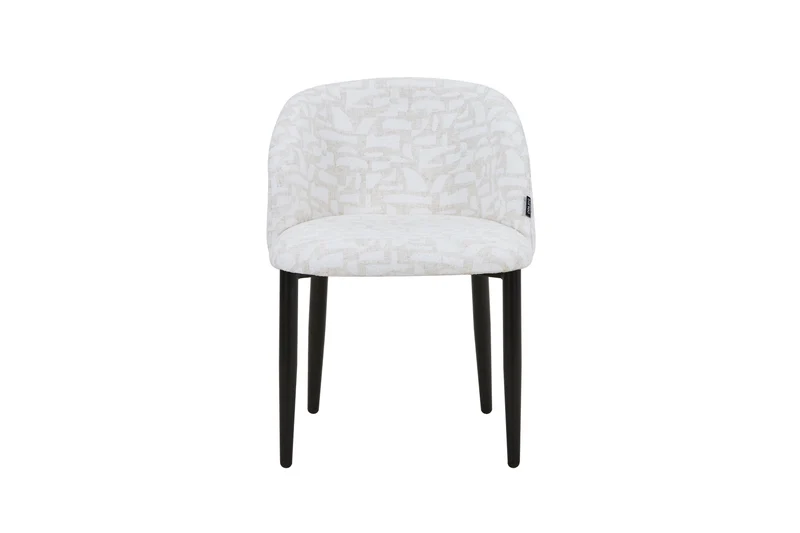 Chaise en tissu anti tache, 60x57,5xH75,5CM - MARISSA