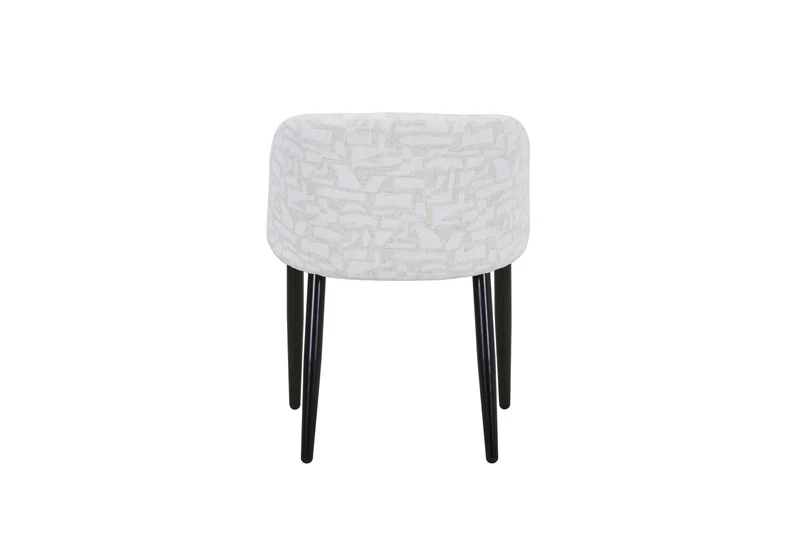 Chaise en tissu anti tache, 60x57,5xH75,5CM - MARISSA
