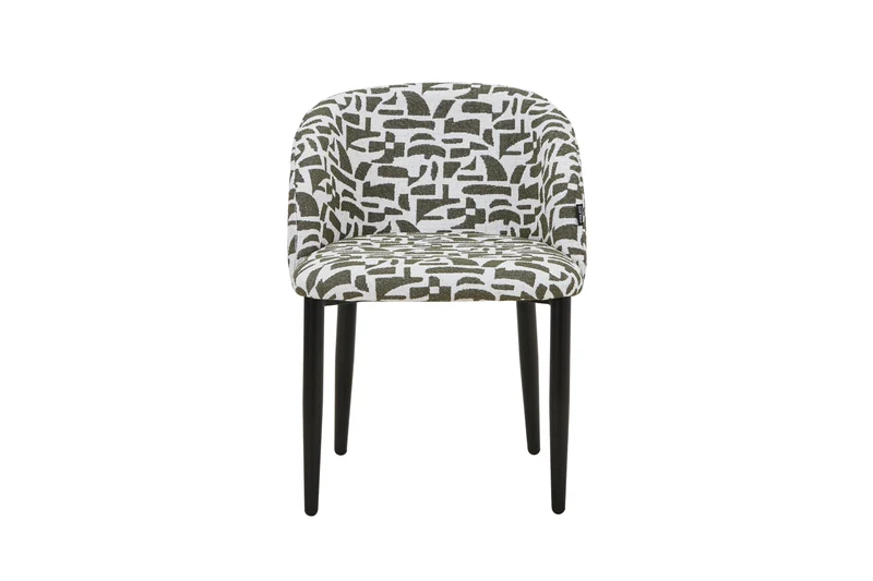 Chaise en tissu anti tache, 60x57,5xH75,5CM - MARISSA