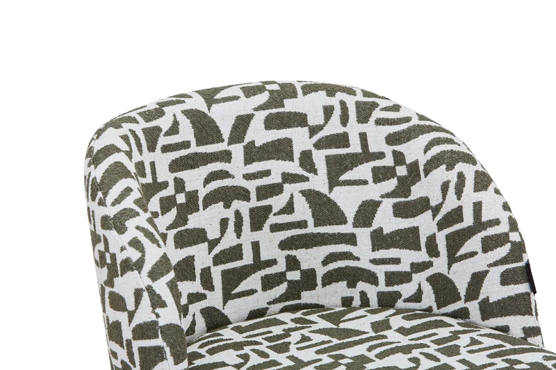 Chaise en tissu anti tache, 60x57,5xH75,5CM - MARISSA