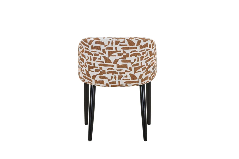 Chaise en tissu anti tache, 60x57,5xH75,5CM - MARISSA