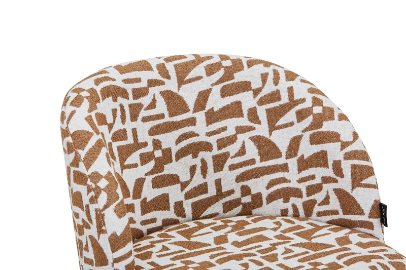 Chaise en tissu anti tache, 60x57,5xH75,5CM - MARISSA