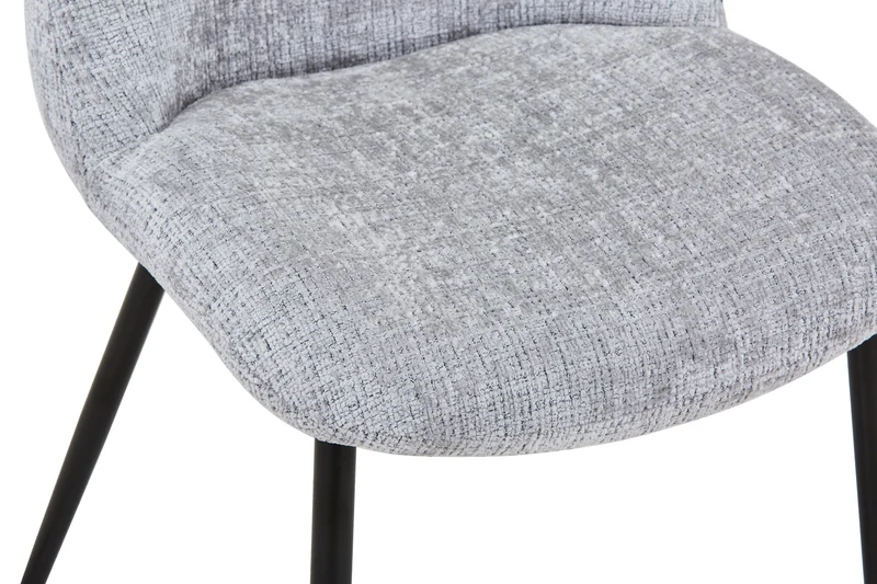 Chaise en tissu anti tache, 50x61,5xH84CM - NELIA